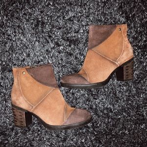 Earth Malta Water Resistant Patchwork Bootie